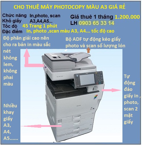 thue may photocopy gia re
