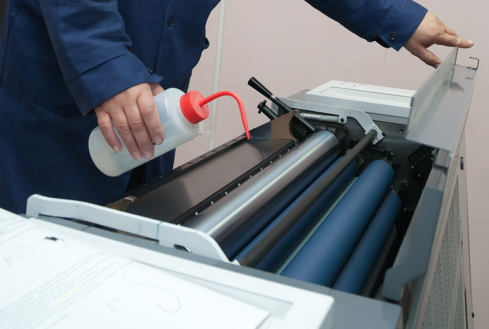 Cách kiểm tra máy photocopy và máy in hết mực